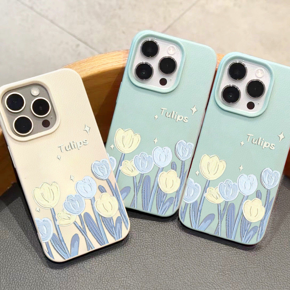 COD Case For เคส iPhone 16 Pro Max 11 13 12 14 15 Pro Max เคสไอโฟน13 15 16 Plus Flowers เคสกันกระแทกโทรศัพท์ซิลิโคน