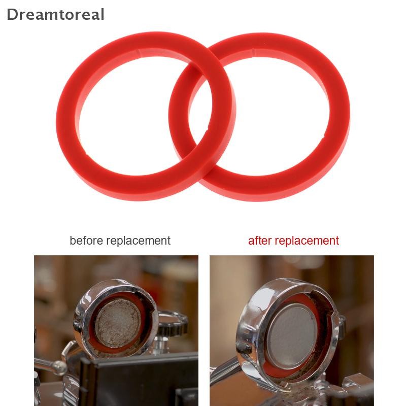 Demtl E61 ซิลิโคนปะเก็น 8.0 มม.ชุดหัวสําหรับ Gaggia เครื่องชงกาแฟ O-Ring ปะเก็น Coffeeware รั่วซีล 73x57x8 MM OLA