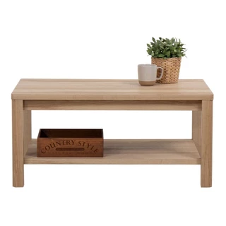 Koncept Furniture โต๊ะกลางไม้ล้วน รุ่น Timbur สีไม้อ่อน (90x55x42 ซม.) แบรนด์ KONCEPT FURNITURE