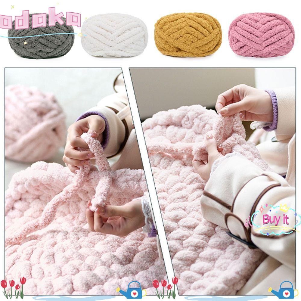 Odaka 226g/Ball ถักเส้นด้าย,หนาสําหรับกระเป๋าผ้าห่มเส้นด้าย Ball,สําหรับตะกร้าพรมสําหรับเบาะเย็บ DIY ถักมือ