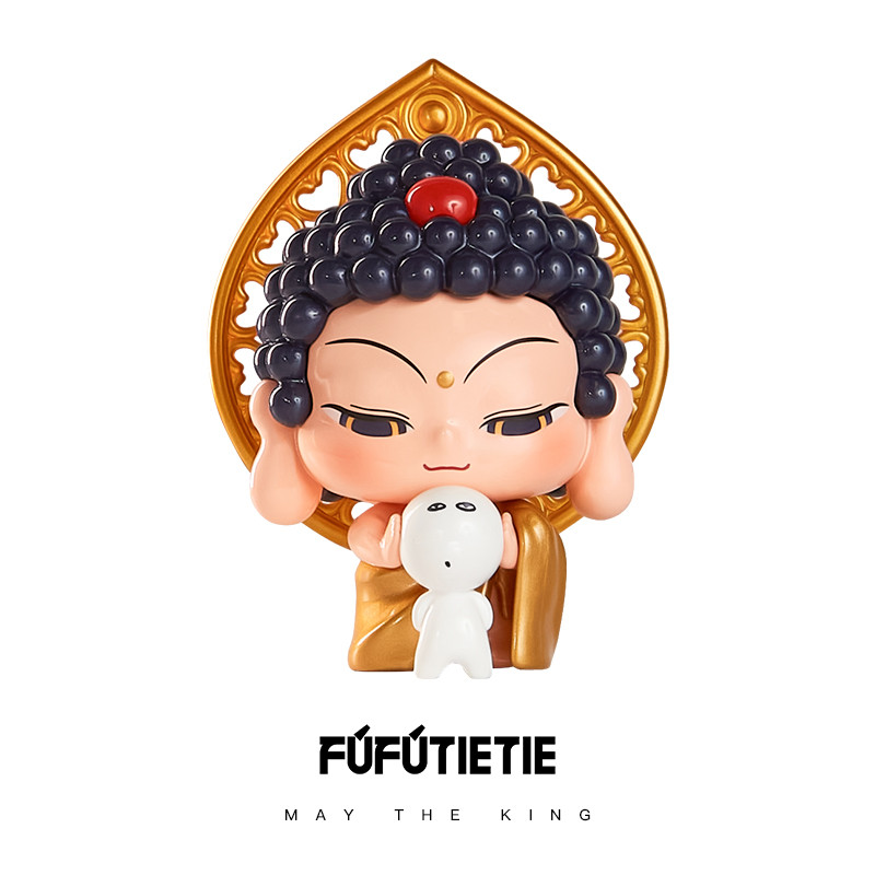 【FUFUTIETIE】 ฟุกุตติอิทรีย์ ฟิกเกอร์กล่องตาบอดอินเทรนด์ ชุดราชาความปรารถนา เดี่ยว