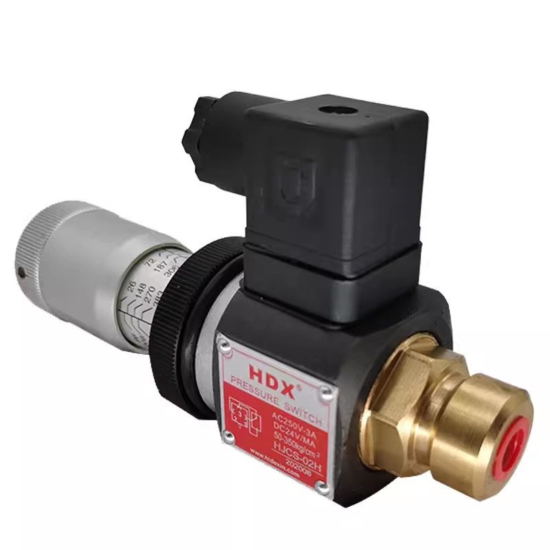 HDX ไฮเดอร์รีเลย์แรงดันไฮดรอลิก HJCS-02N สวิตช์ความดันแบบปรับได้ JCS-02H/nll สถานีไฮดรอลิก