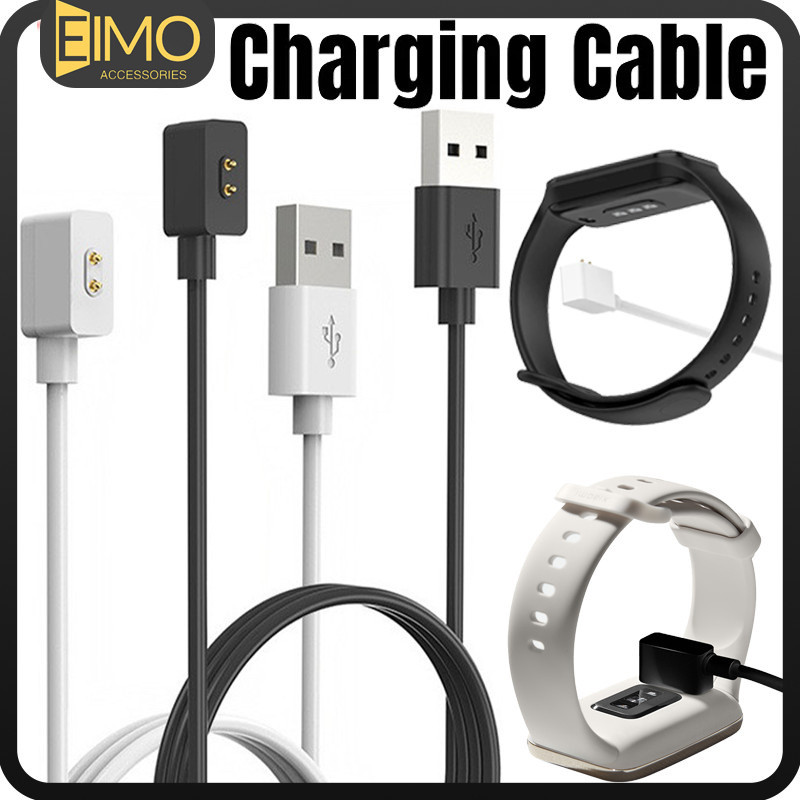 สายชาร์จ USB ชาร์จอะแดปเตอร์ Mi Band 9 8/Xiaomi Smart Band 8/9 Pro/Active Redmi Watch 6 5/4/3 active/Lite/Redmi Band 3 2