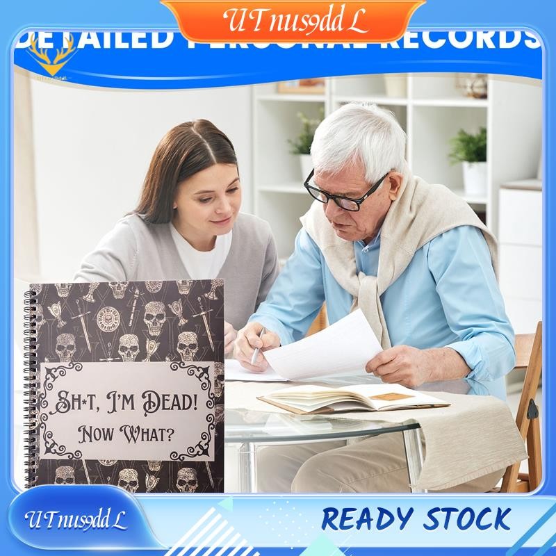 [UTnus9ddL] Funny Sh-T IM Dead End of Life Planner, End of Life Planner, Im Dead Now Book Planner, G
