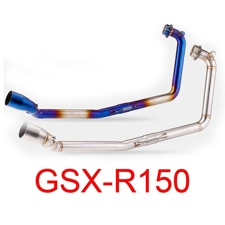 รถจักรยานยนต์ GSX-R150 GSX-S150 2017-2021 ท่อไอเสียข้อศอกหัวท่อเชื่อมต่อ 51 มม.ปลายท่อไอเสีย