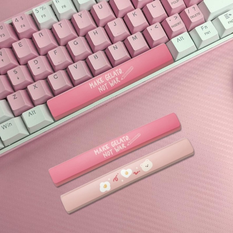 RR 7U PBT Spacebar Keycap สําหรับคีย์บอร์ดแบบกลไกปรับแต่งพื้นที่การพิมพ์ของคุณ