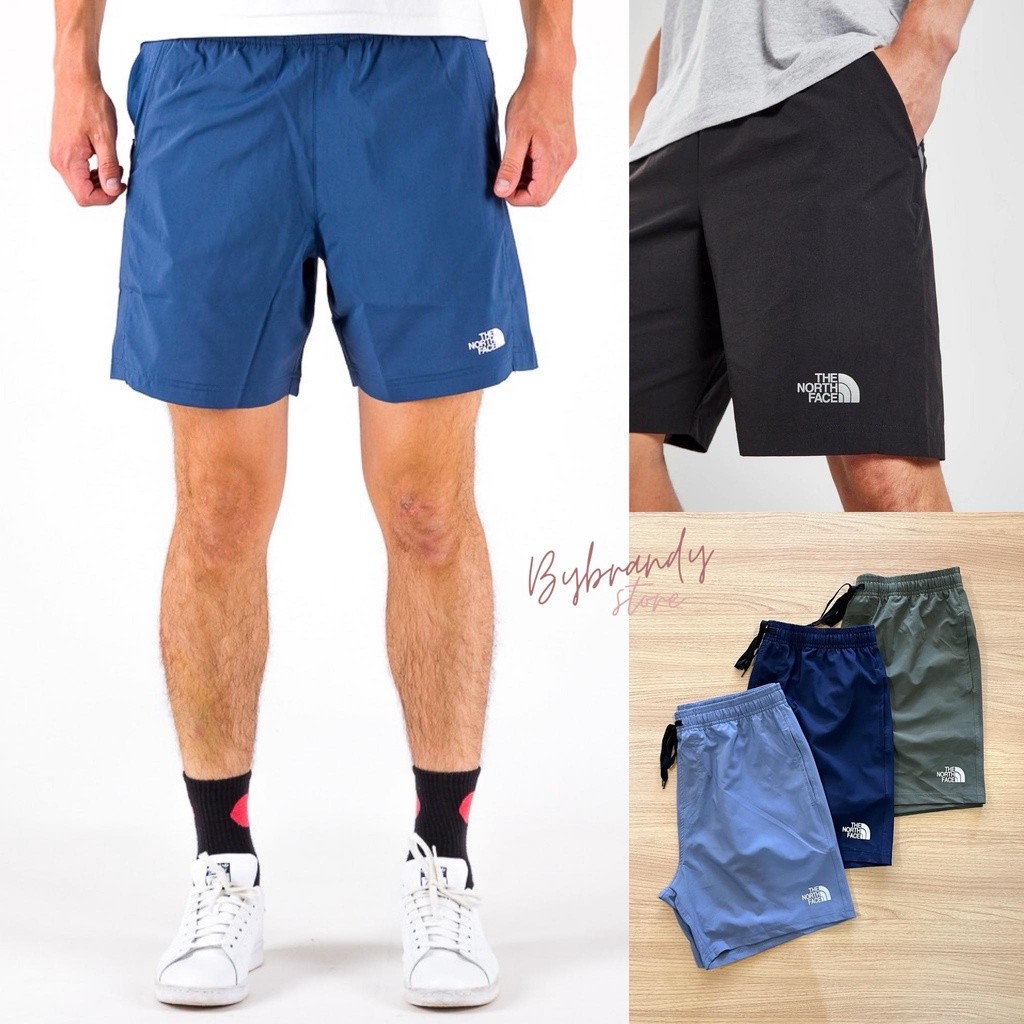 (Unisex) กางเกงขาสั้น ผ้ากีฬา ผ้าแห้งไว Quick dry