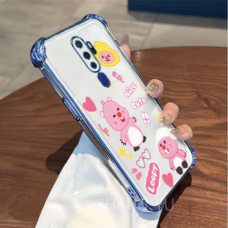 กันกระแทกcasing OPPO A9 2020 A5 2020 เคสโทรศัพท์ลายอนิเมะล่าสุดเคสป้องกันโปร่งใส