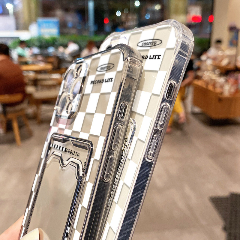 Clear ซองใส่การ์ด case for iPhone 17 11 13 16 15 12 14 Pro Max X XS Max XR 7 8Plus เคสโทรศัพท์ซิลิโคน TPU โปร่งใส ราคา ถูกที่สุด ดีลบีเคเค แกลเลอรีภาพที่ 8
