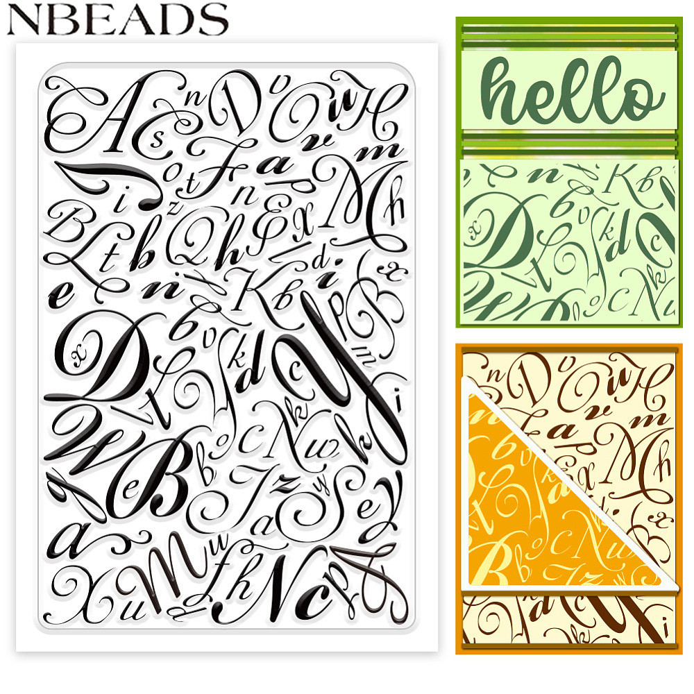 1sheep PH Word แสตมป์ใส Full letter พื้นหลัง board ซิลิโคนแสตมป์โปร่งใสซีลแสตมป์แสตมป์ยางสําหรับกระดาษ Crafting งานฝีมือทําด้วยมือ Scrapbooking อุปกรณ์งานฝีมือ