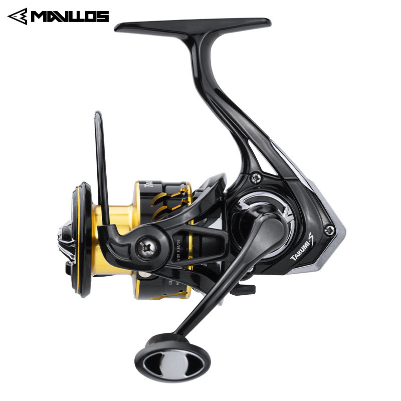 Mavllos TAKUMI ปลาคาร์พตกปลา Reel ลาก 10KG อัตราส่วนความเร็ว 5.2:1 5+1 แบริ่งน้ําเค็มเบสปลาเทราท์ Spinning Reel