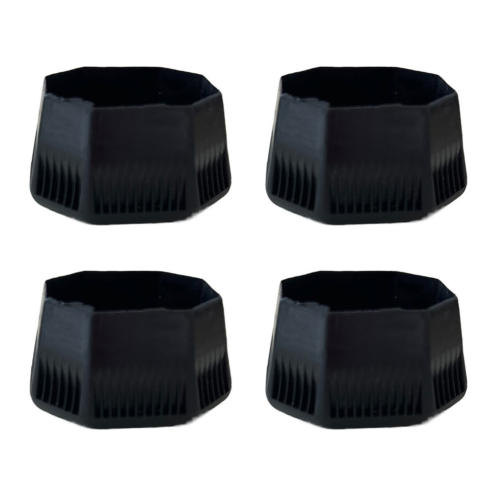 4pcs Tennis Racket End Cap Plastic End Cover Racket Handle End Cap Racket Repair