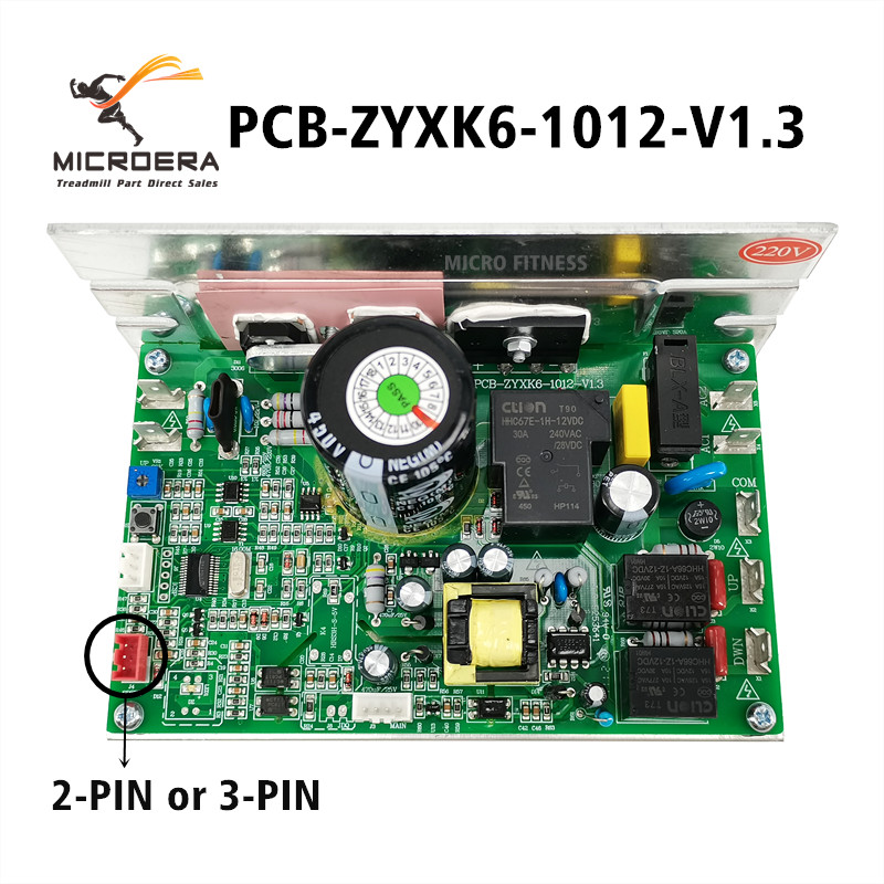 Pcb-zyxk6-1012-v1.3 ลู่วิ่งไฟฟ้า Controller PCB ZYXK6 1012 v1.3 สําหรับ SHUA BC-1002 ลู่วิ่งไฟฟ้าแหล