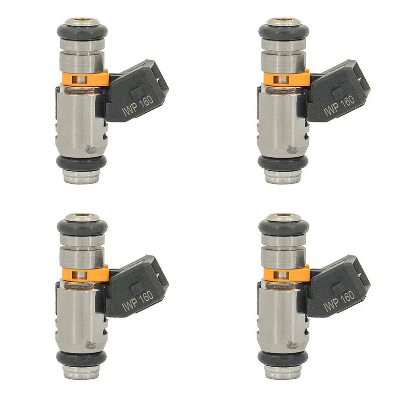 QR หัวฉีดเชื้อเพลิง IWP160 4ชิ้นสำหรับ Fiat Grande Punto 1.2 2007 R 1.2 poj/ 1.4 8V 500ใหม่1.2 8V MP