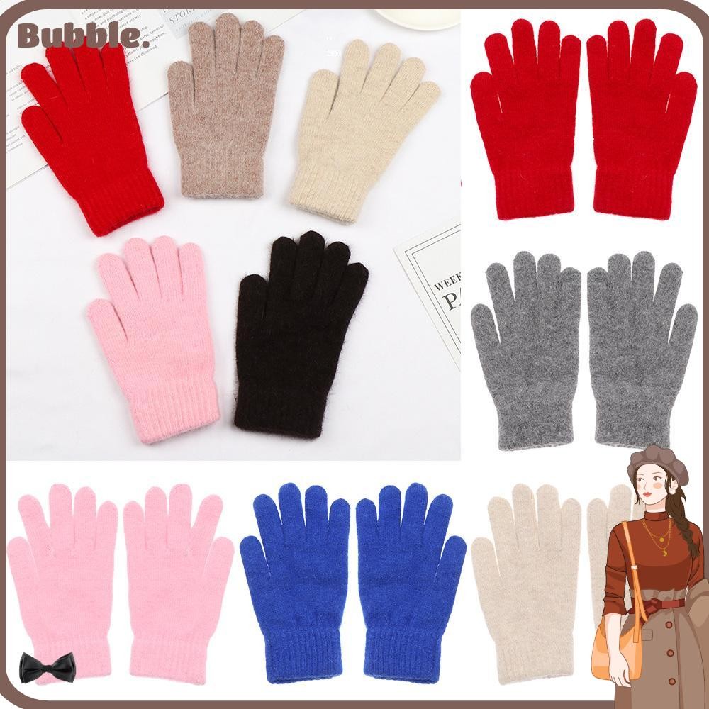 Bubble Mittens ขี่จักรยานขับรถยืดหยุ่นแฟชั่นถุงมือฤดูหนาว