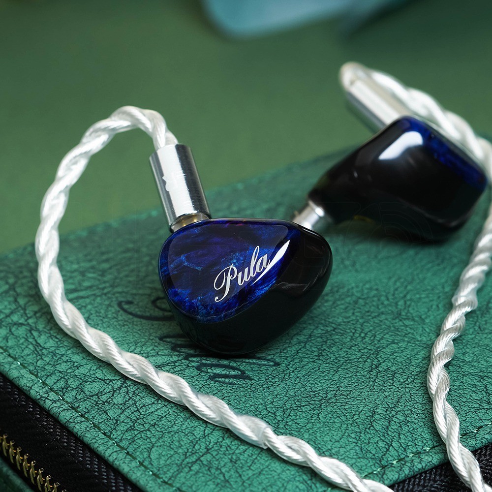 Pula ANVIL114 1DD + 1BC + 4BA ไดรเวอร์ IEMs 4 Core High-Purity Single-Crystal Copper Silver-Plated C