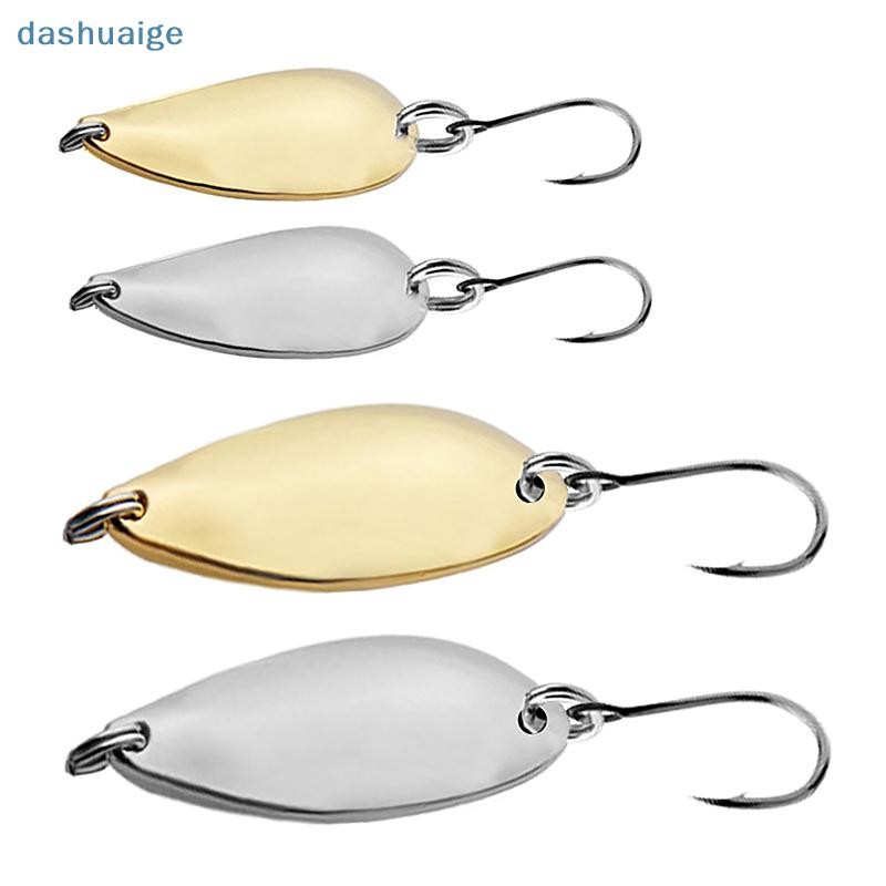 [WvW] ตะขอเดี่ยว Scoop-Shaped Rotag Spinner Sequins Fishing Lure Fishing Tackle สําหรับ Bass Perch ประดิษฐ์ Hook OoO