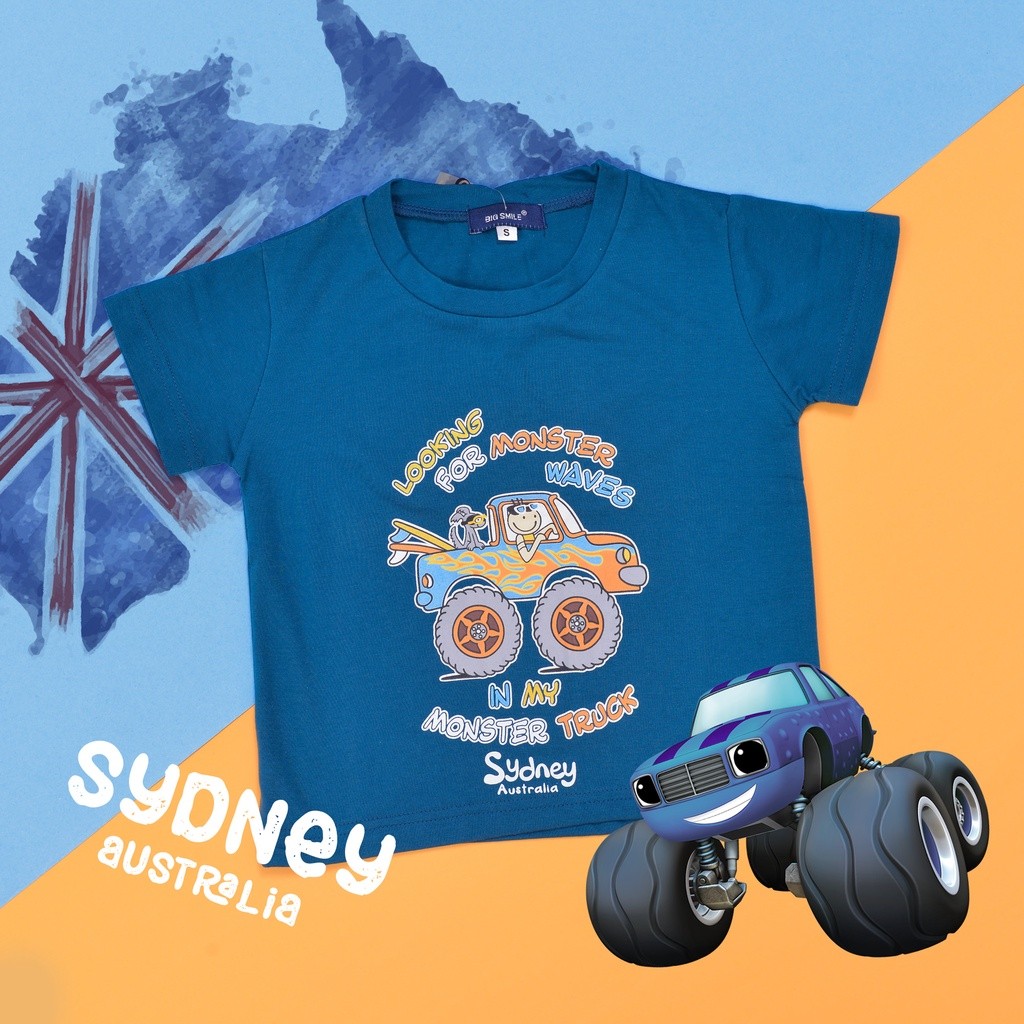 เสื้อยืดเด็กชาย Bobobear Australia Series 1