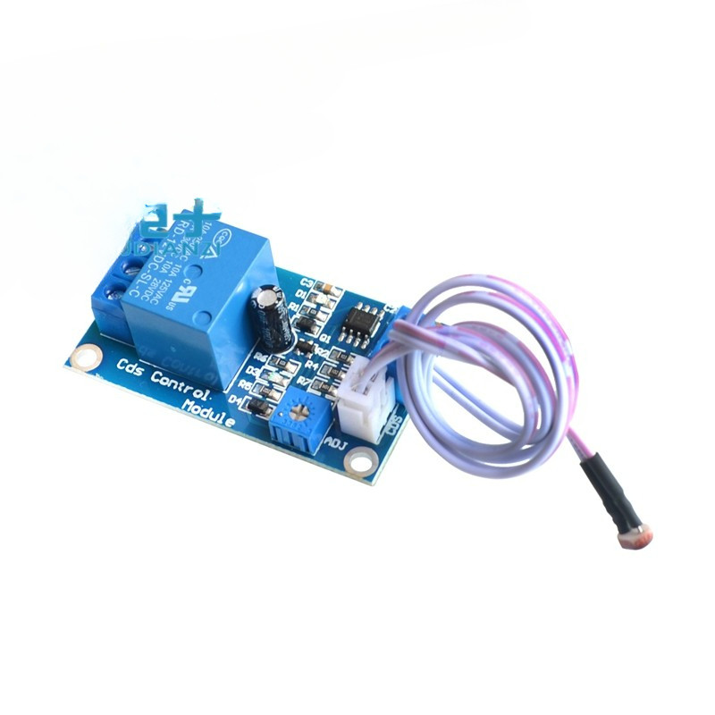 Xh-m131 Photoresistance โมดูลความสว่างอัตโนมัติโมดูลควบคุม 12V Phototherapy Control รีเลย์สวิตช์ไฟ M131 โมดูล 5V 12V 24V