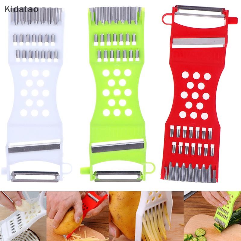Kidatao Gadgets ครัวผักผลไม้ Peeler Parer Julinne เครื่องตัดเครื่องมือใหม่