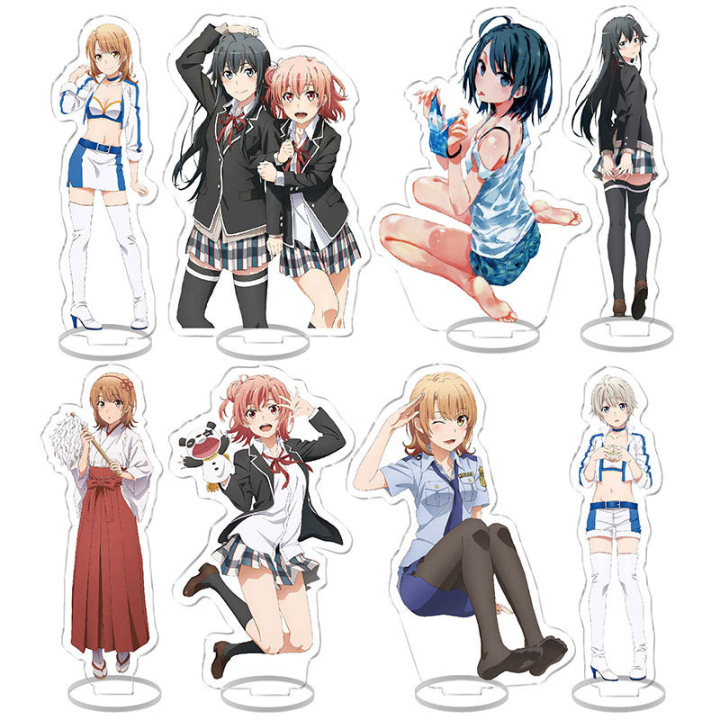 My Youth Love Story แน่นอนมีปัญหา Yukino Yukino Yukino Two-Element Acrylic Stand สินค้าเครื่องประดับ