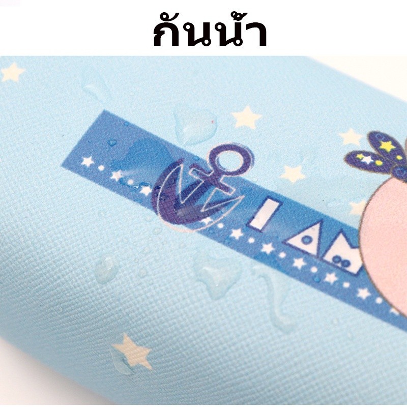 กระเป๋าดินสอ มีซิป ขนาดใหญ่ จุของได้เยอะ แบบพกพา มีหลายรูปแบบให้เลือก สําหรับใส่เครื่องเขียน - รูปที่ 7