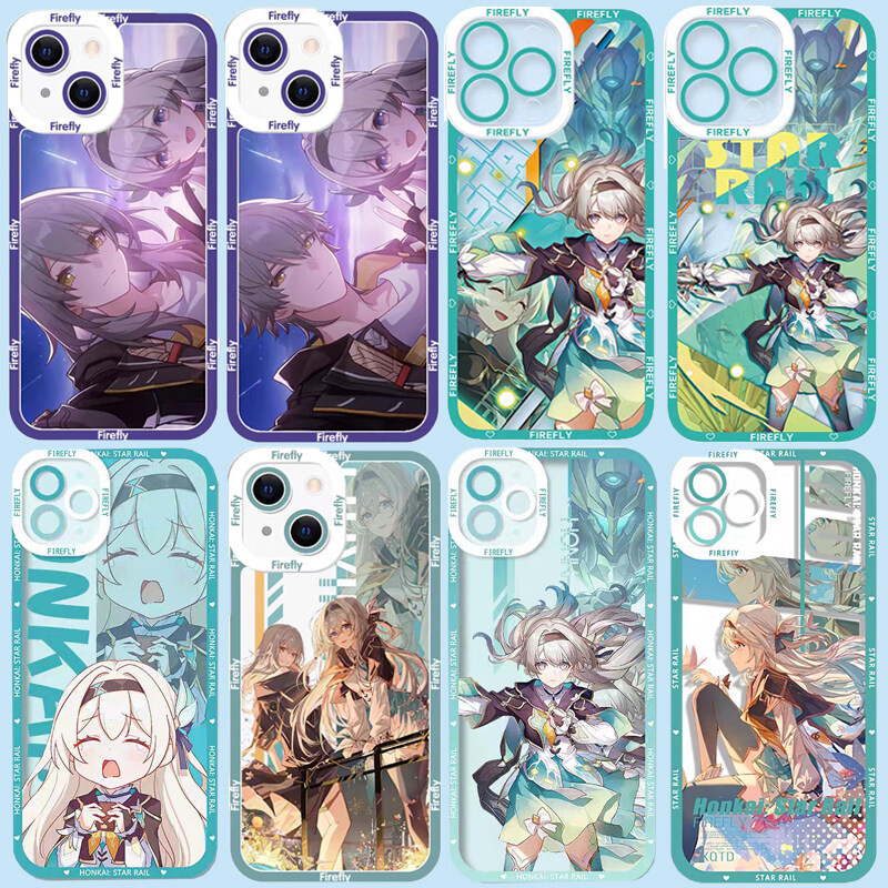 สําหรับ Infinix HOT 50 40 30i Pro 40i GT 20 Pro TECNO SPARK GO 2025 2024 30C สมาร์ท 8 9 ฝาครอบ Genshin Impact Firefly การ์ตูนเกมแนวโน้มยี่ห้อ Soft TPU ใส