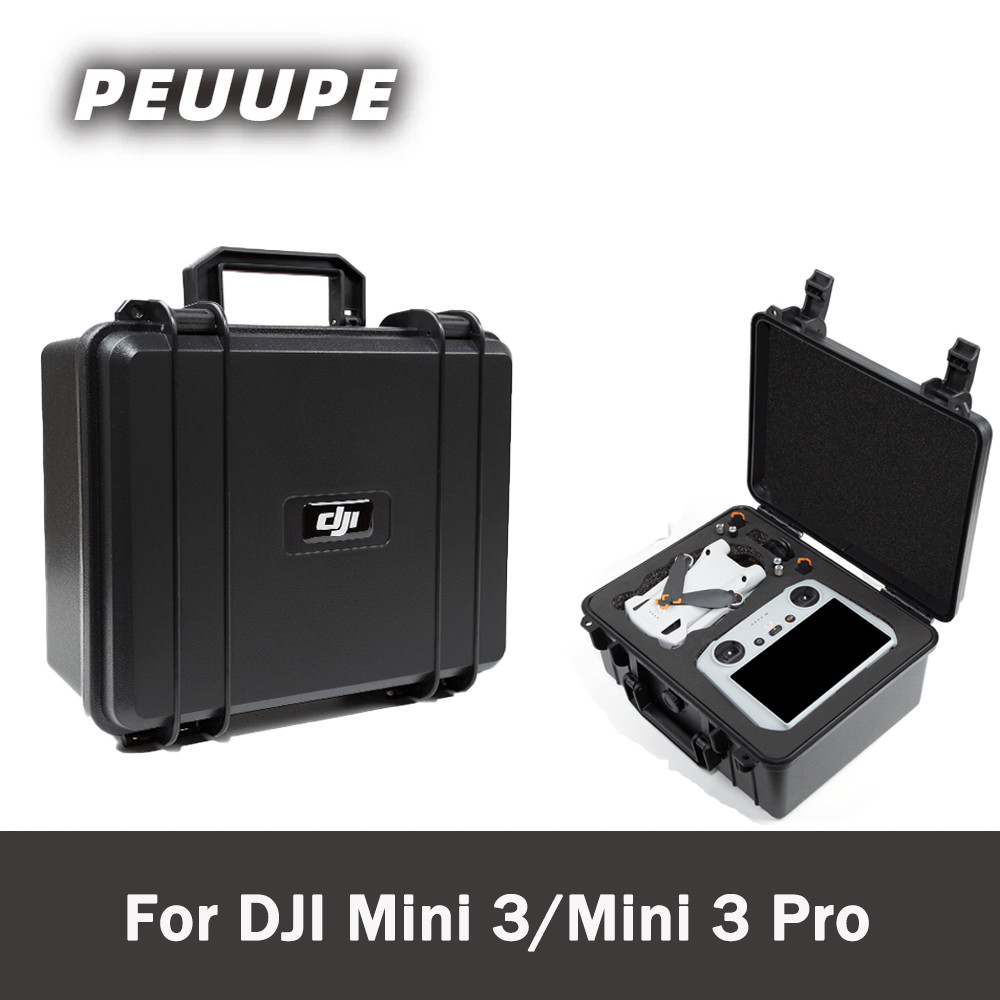 กระเป๋าใส่โดรนสําหรับกล่องเก็บของ DJI Mini 3/Mini 3 Pro เข้ากันได้กับกล่องนิรภัย RC/RC-N1