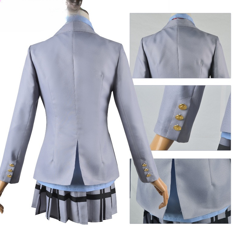 Zst โกหกของคุณในเดือนเมษายน Miyazono Kaori Arima Kousei คอสเพลย์เครื่องแต่งกายญี่ปุ่นอะนิเมะชุดนักเรียนฮาโลวีนชุดและวิกผม ราคา ถูกที่สุด ดีลบีเคเค แกลเลอรีภาพที่ 3
