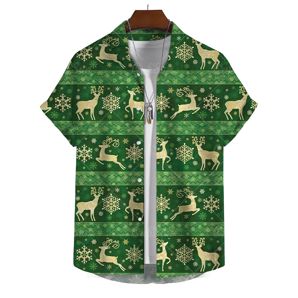 2025 ใหม่คริสต์มาสปาร์ตี้ชายเสื้อขนาดใหญ่ครอบครัวปาร์ตี้ปีใหม่เสื้อหลวม สูงสุด