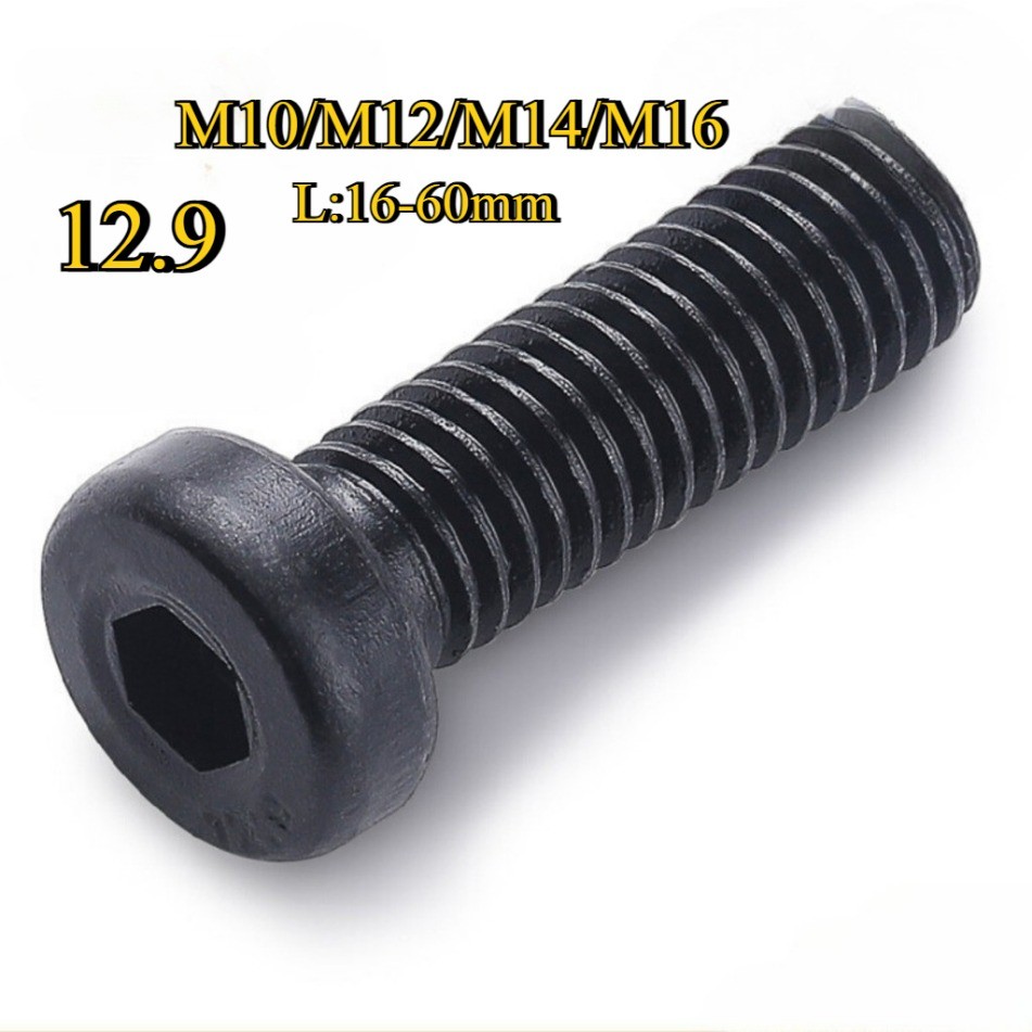 [SMY] 12.9 ซ็อกเก็ตหกเหลี่ยมหัวถ้วยบาง M10/M12/M14/M16