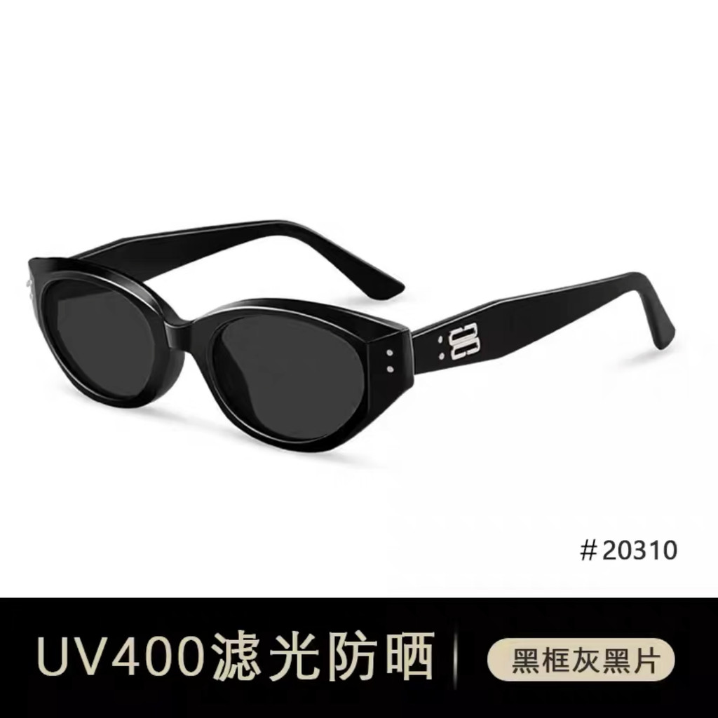 Jennie金珍妮G&M猫眼太阳镜男roco明星防嗮墨镜女Jennie Jin, Jenny G&papa4niu.th20250401