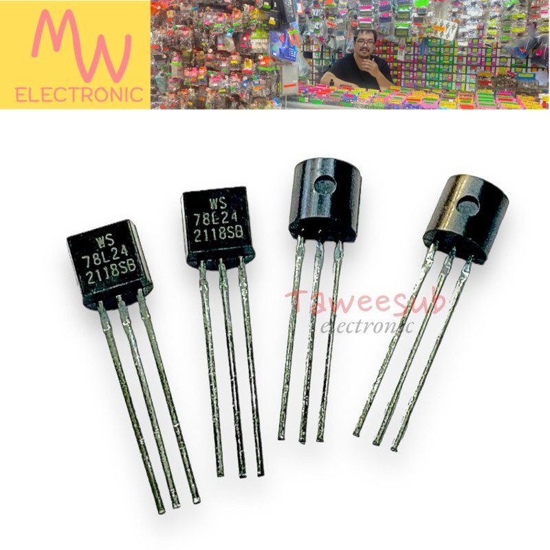 Regulator (แพ็ค 5ตัว)ไอซีเรกูเลเตอร์ TO92- 78L05,78L08,78L09,78L12,78L24 มีของพร้อมส่งในไทย