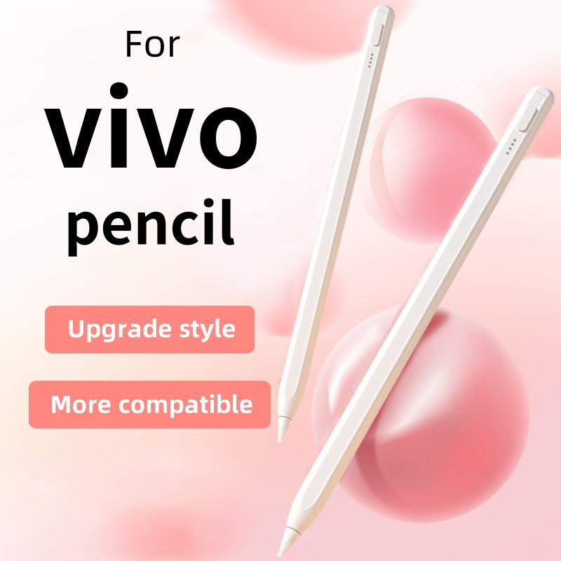 ปากกาสไตลัส Capacitive สําหรับ vivo Pad 3, Pad 3 Pro, iQOO Pad2 Pro, iQOO Pad2, Pad Air, Pad2 ดินสอสัมผัส เขียน วาด รองรับหน้าจอแท็บเล็ต