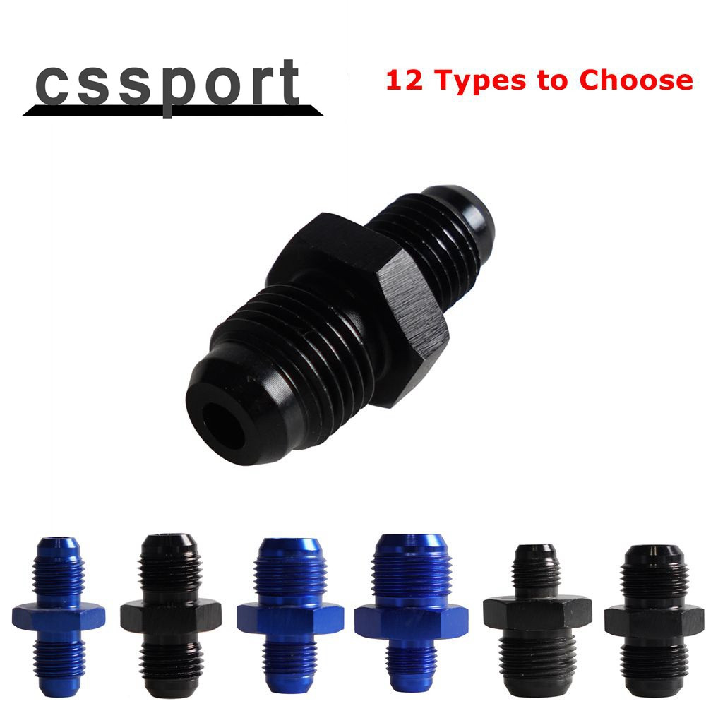 การใช้ท่ออะแดปเตอร์ข้อต่อ AN4 AN6 AN8 AN10 ตรงชาย Coupler อลูมิเนียม Anodized ชาย Flare Oil Cooler TF-AN4-AN4