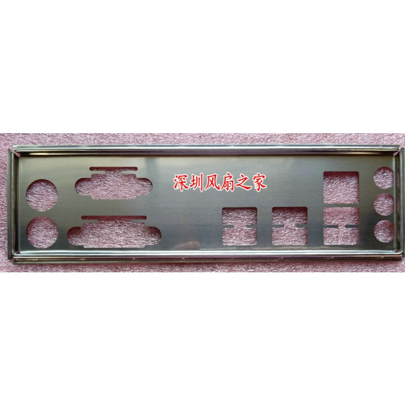 IO I/O Shield แผ่นด้านหลัง BackPlate Bracket Baffle สําหรับ ASUS PRIME B450M-K H410M-K เมนบอร์ดคอมพิ