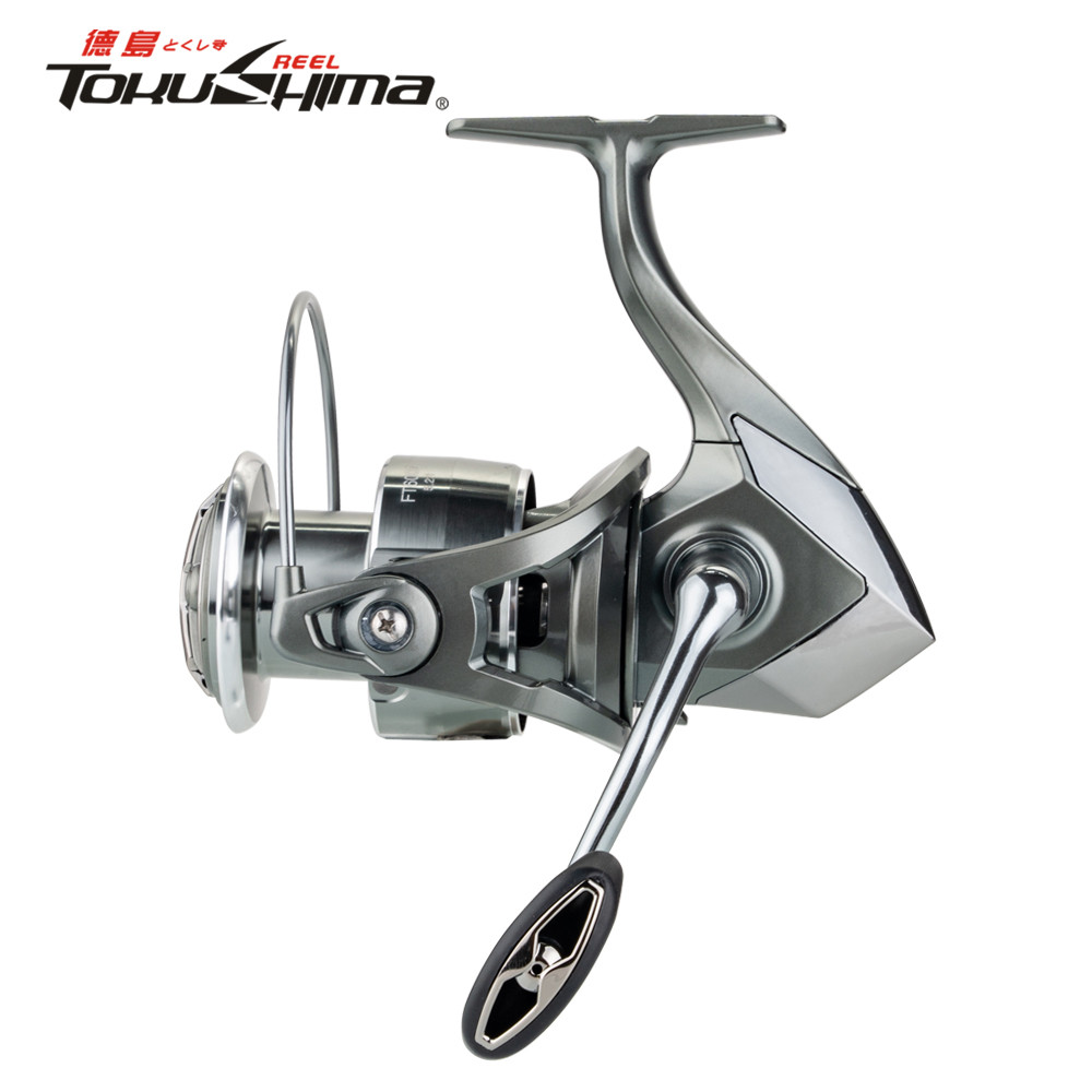 5.2:1 อัตราทดเกียร์ตกปลาทะเลม้วนน้ําเค็ม Spinning Reel Ultra Smooth โลหะ Spool ตกปลา Reel ลากสูงสุด 
