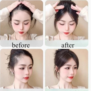 ฝรั่งเศสกลางส่วนเรียบวิกผมบางที่มองไม่เห็นวิกผมจําลองขยายอุปกรณ์ผมสําหรับผู้หญิง