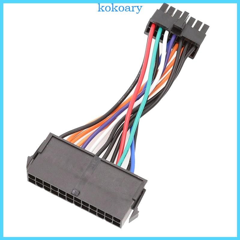 Kok 24Pin ถึง 14Pin ATX Power Adapter สําหรับ M92P M93P H530 Q77 B75 A75 Q75