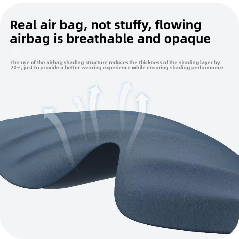 Dreamlight 4S Eye mask 3D Light Blocking Eye Protection sleep Nap Soothing ความเครียดบรรเทากระเป๋าเดินทางถุงลมนิรภัย sleep mask