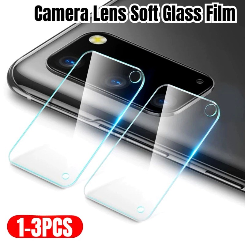 1-3PCS กล้องกลางแจ้งฟิล์ม Anti-Glare กันฝุ่นกระจกอ่อนเลนส์สําหรับ Realme 8i 8 8S 7i 7 6 6S 6i 5 5i 5