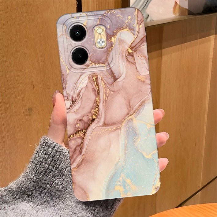 CASE HP INFINIX SMART 9 4G 2024/INFINIX HOT 50i 4G 2024 รูปแบบล่าสุดยืดหยุ่นกรณี Current Case SOFTCA