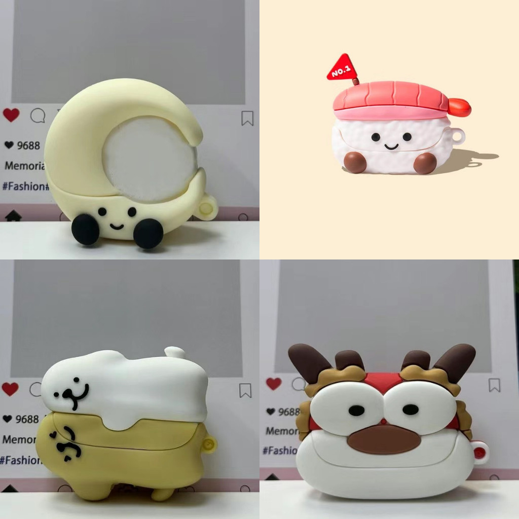 สําหรับ Jeep EW133 เคส Case เคสหูฟังบุคลิกภาพ puddle สุนัขรูปแบบดวงจันทร์