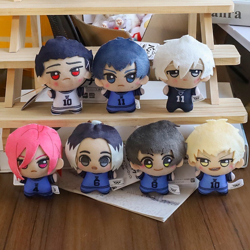 Blue LOCK Plush Itoshi Sae Itoshi Rin Isagi Yoichi Mikage Reo Nagi Seishiro Chigiri Hyoma Caesars Ba