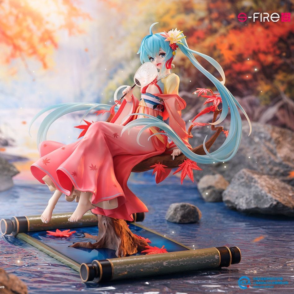 The Devil May Cry [คลังสินค้าพร้อมของแท้] S-FIRE VOCALOID Hatsune Miku Tsuki Xijiang Scale Figure