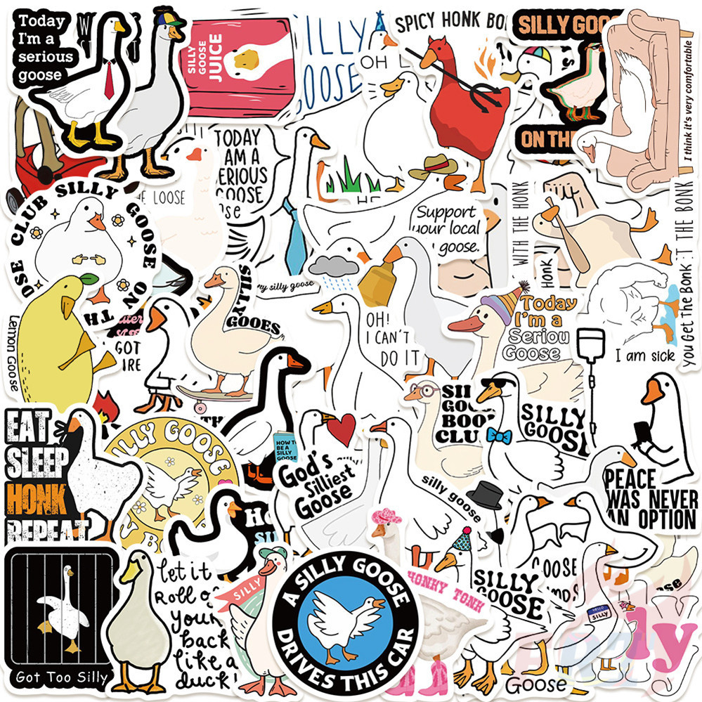 ❉ Q สติ๊กเกอร์ตลก Duck Series 03 ❉ 50 ชิ้น/เซ็ต DIY แฟชั่นสติ๊กเกอร์ Doodle กันน้ํา