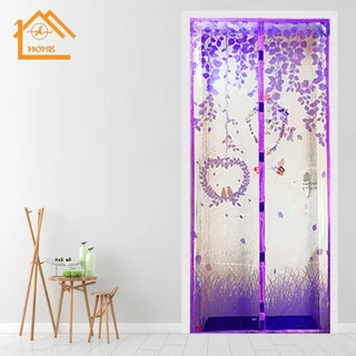 NK_HOME1 ม่านกันยุง สินค้ามีแม่เหล็กในตัว ติดประตู มี5สีให้เลือกซื้อ ขนาด 90x210CM