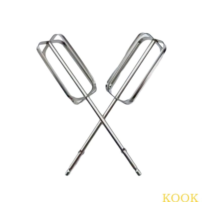 2Pcs Hand Mixer Attachment Stainless Steel Beaters Replacement for Hand Mixer