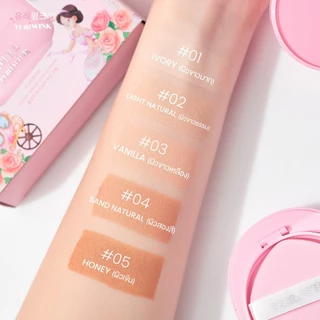 ของแท้ ส่งฟรี❗️คุชชั่น ยูรีวิงค์ ตลับจริง ซองรีฟิล 유리 YURI WINK CUSHION SPF15 ไพรเมอร์