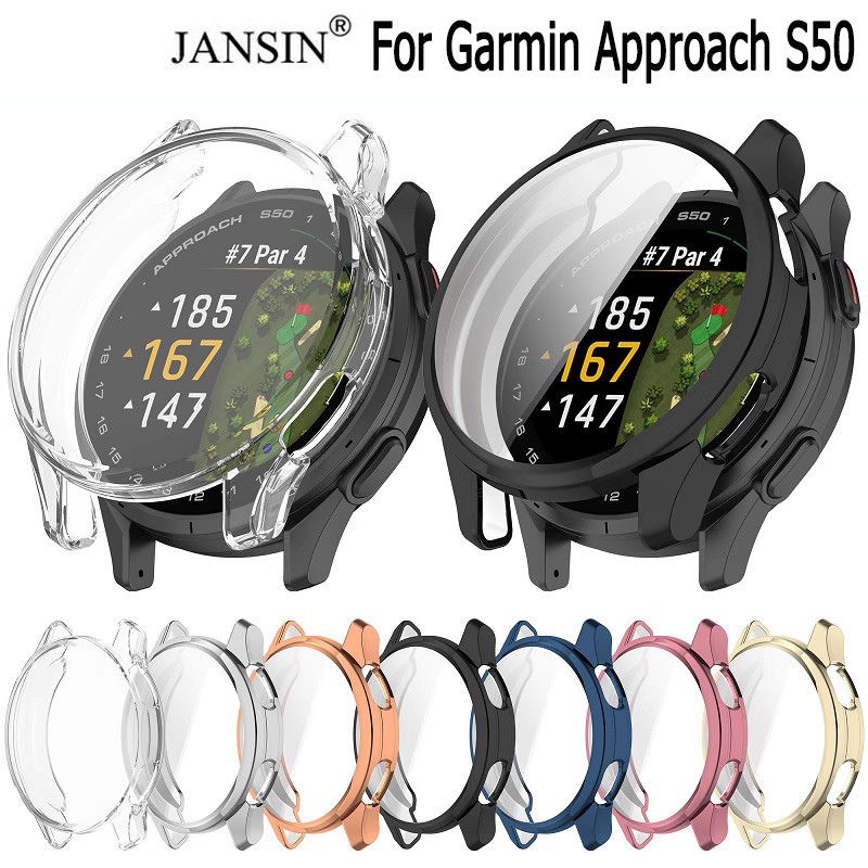 เคส สำหรับ Garmin Approach S50 เคสกันรอย TPU กันกระแทก สำหรับ Approach s50 เคสหน้าจอกันรอย smart wat